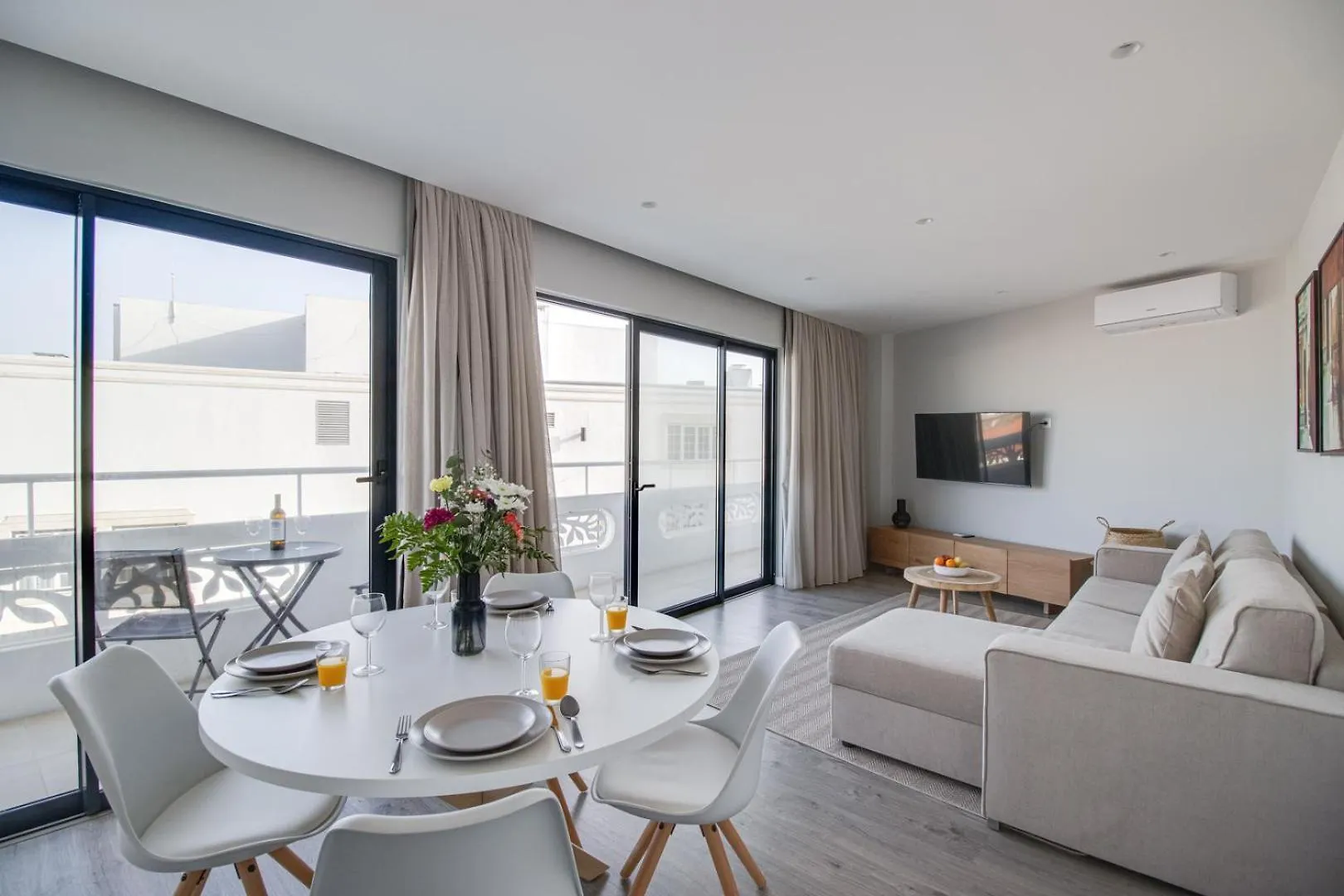 Ocean Apt 200Meters Beach Ac Wi-Fi Balcony Albufeira 0*,