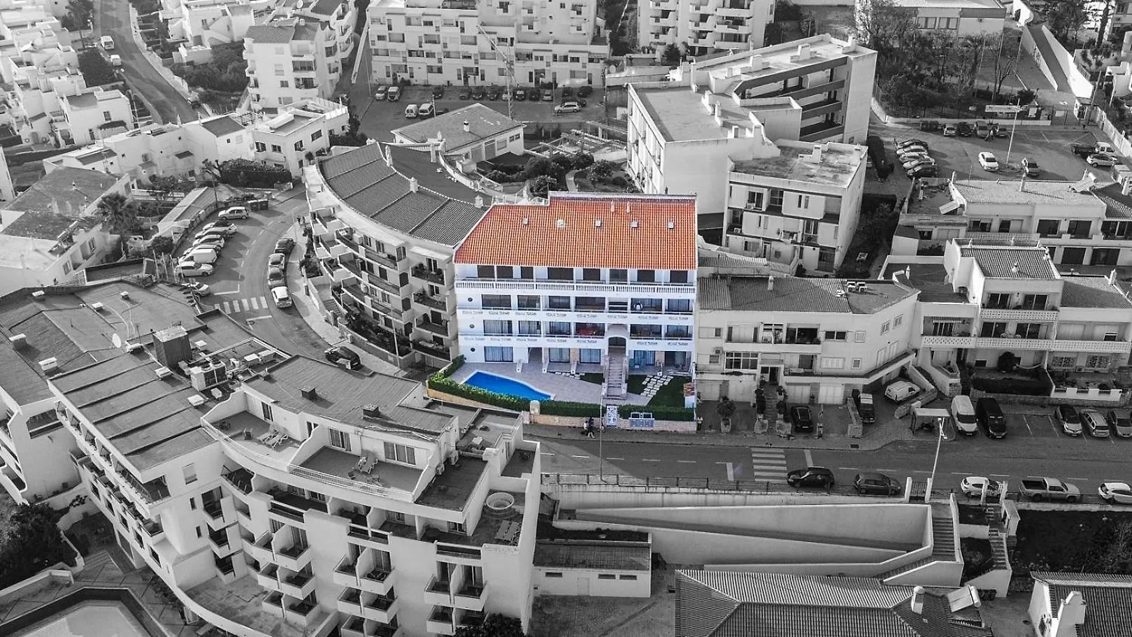 Ocean Apt 200Meters Beach Ac Wi-Fi Balcony Albufeira Apartment